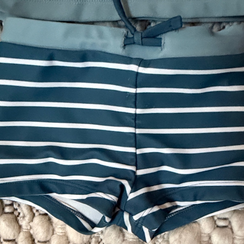 Ocean Blue Kids Rashguard Set - Picture 4 of 7